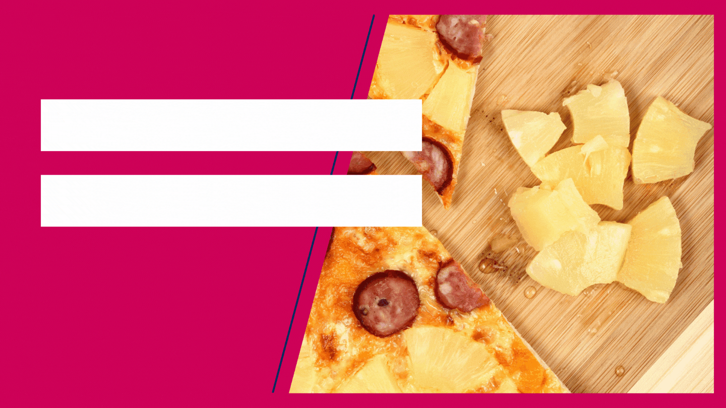 pineapple on pizza